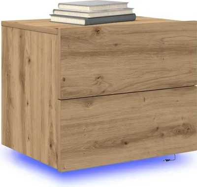 Immagine prodotto di vidaXL Comodino rovere artigianale 50 x 39 x 41 cm Materiale a base di legno