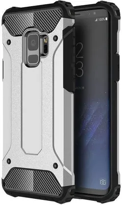 Immagine prodotto di Custodia Hybrid Armor per Samsung Galaxy S9 - Sidabrinė KP26988