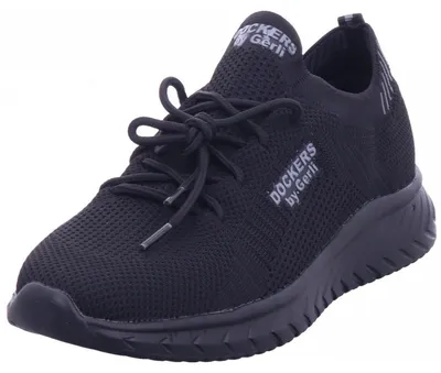 Produktbild von Dockers by Gerli  Damenschuhe Schnürschuhe Sportive Slipper Schwarz Freizeit, Schuhgröße:36 EU