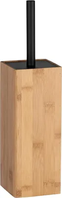 Produktbild von WENKO Toiletten Klo Bürsten Halter WC Garnitur Bambus PADUA Accessoires Bad