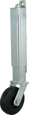Produktbild von Gefederte Torbockrolle / Torrolle Gumirad Ø100