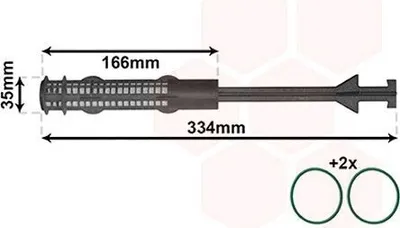 Produktbild von VAN WEZEL Klimatrockner 0600D279 für BMW 5 Limousine (E60)