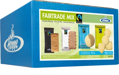 Produktbild von Hoppe - Kekse Hoppe Fairtrade Mix 150 Stücke | Box ein 150 Stück