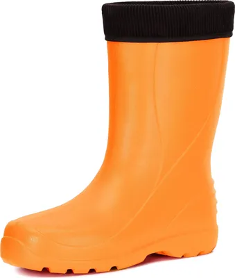 Produktbild von Ladeheid Damen leichte Eva Thermo Gummistiefel Regenstiefel LADW002 (Orange, 38 EU)