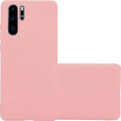 Produktbild von Cadorabo Hülle für Huawei P30 PRO Schutzhülle in Rosa Handyhülle TPU Silikon Etui Case Cover
