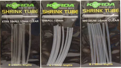 Produktbild von Korda Shrink Tube clear Schrumpfschlauch Karpfen Rigs, Durchmesser:1.60mm