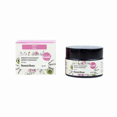 Obrázek produktu pro Kvitok Jemný krémový deodorant Ranní rosa 30 ml