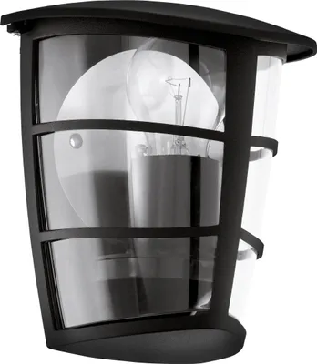 Immagine prodotto di Eglo 93407 Applique da esterno nere Aguanish IP44