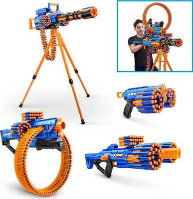 Produktbild von X-Shot INSANITY Mad-Bundel, 4 in 1 Set - Blaster