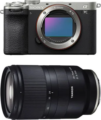 Image de SONY ALPHA 7C II Silver + TAMRON 28-75mm G2 f/2.8 Di III VXD SONY FE