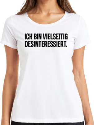 Obrázek produktu pro I am versatile disinterested sarcastic gift ironic Dámské tričko, Bílá, L