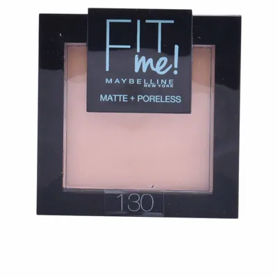 Produktbild von Maybelline Fit Me! Matte & Poreless, Universalhülle, Mittel, Buff Beige, Matte, Glättend, Tonkorrigierend, Gepresster Puder, Porenabdeckung