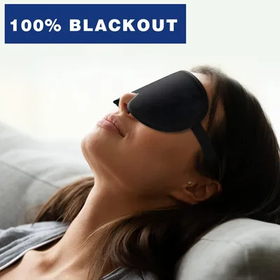 Produktbild von 100% Verdunkelndes Schlafmaske mit 3D-Design - Ergonomisch und Komfortabel