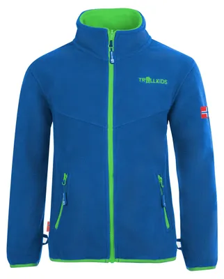Productafbeelding van Trollkids 414-106 fleecejas voor kinderen, blauw