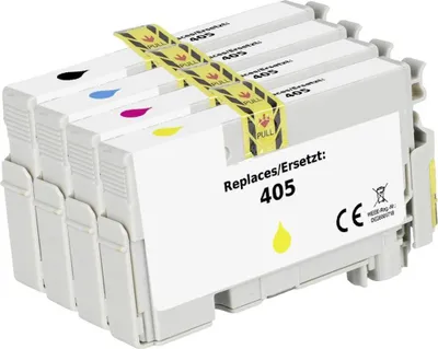Produktbild von Renkforce Druckerpatrone ersetzt Epson 405, T05G6, T05G1, T05G2, T05G3, T05G4 Kompatibel Kombi-Pack Schwarz, Cyan, Mage
