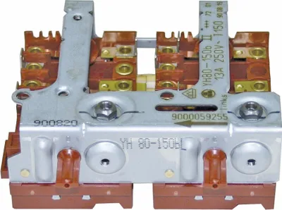 Produktbild von easyPART passend für 00496803 BOSCH Kochplattenschalterblock Schalterblock 2facher Energieregler links Kochfeld Herd Siemens 496803 YH80-1/50bI Kochplatten stufenlose Regulierung