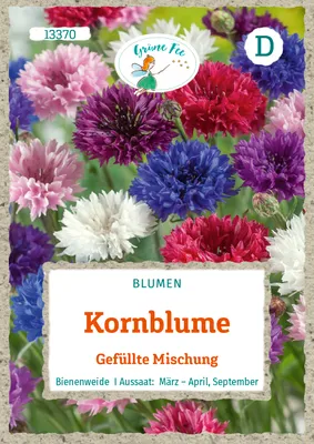 Produktbild von Grüne Fee - Kornblume Gefüllte Mischung Samen - 13370