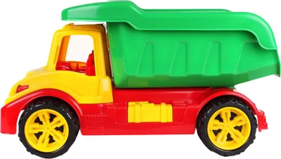 Produktbild von TechnoK ein LKW Kipper rot/gelb/grün