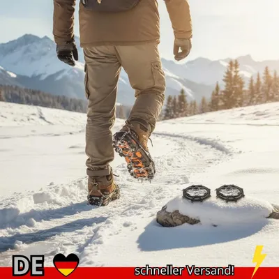 Produktbild von Outdoor Winter Wandern Klettern Schnee Spikes Steigeisen Stollen Kette