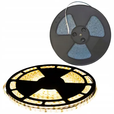 Produktbild von LED-Band, 4,8 W/m, warmweiß, 3000 K, 300 lm/m, 12 V DC, IP20, 50 m Rolle