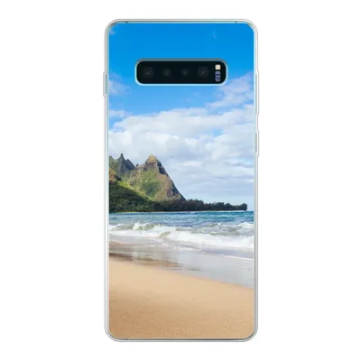 Produktbild von MuchoWow® Handyhülle Schutzhülle Hülle für Samsung Galaxy S10 Lite Strand - Tropisch - Hawaii Silikon Softcase Handy Hülle - Schutz