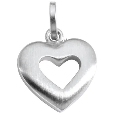 Produktbild von Basic Silber SL28 Damen Anhänger Herz Silber