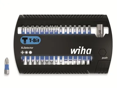 Image de Wiha SB 7948T-999 XLSelector ( 41830 ) Embout en T 25 mm Phillips, TORX®, hexagonal 31 pces 1/4