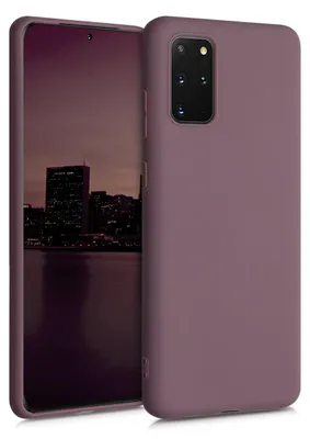 Produktbild von kwmobile Handyhülle für Samsung Galaxy S20 Plus Hülle - TPU Case - Kabelloses Laden - Schutzhülle Cover in Grape