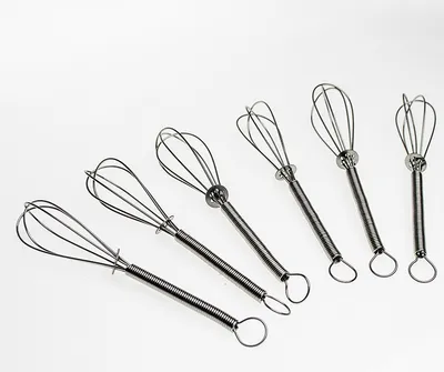 Produktbild von Ikram Teelöffel Mixer Schneebesen Optik 6 er Set Kaffeelöffel Cay kasigi