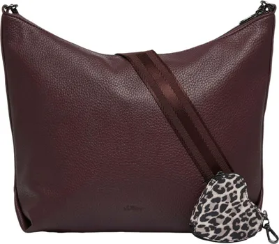 Image de s.Oliver sac à épaule bandoulière Crossbody Bag Red bordeaux
