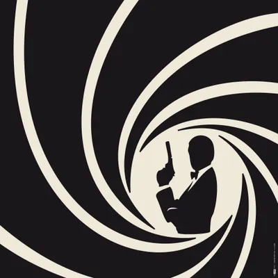 Zdjęcie produktu dla Secret Agents Art Print Picture - W służbie Jej Królewskiej Mości z licencją na zabijanie (40 x 40 cm)