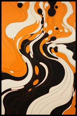 Obrázek produktu pro Plakát 56,6 x 86,4 cm Tančící inkoust