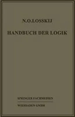 Obrázek produktu pro Handbuch der Logik