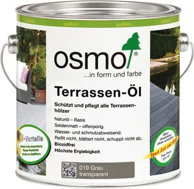 Produktbild von Osmo Terrassen-Öl 3,0 Ltr grau