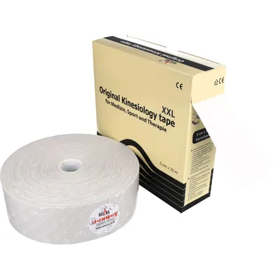 Produktbild von NASARA Kinesiologie Tape 5cm x 32m : Weiß Farbe: Weiß