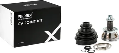 Produktbild von RIDEX Gelenksatz Antriebswelle Radseitig Vorne Rechts Vorne Links Vorne für VW POLO (9N) 5J0012