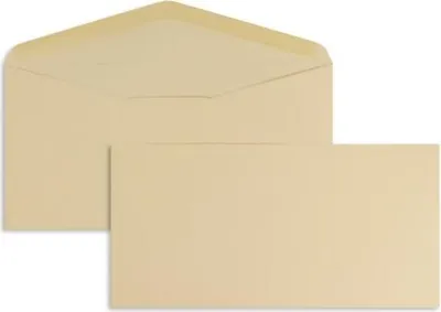 Produktbild von Briefumschläge DINlang 120g/qm gummiert VE=100 Stück koralle