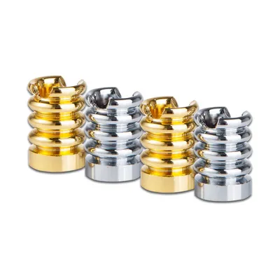 Produktbild von 4x Gluttöter Glutkiller | Industrial Design | Silber Gold | Zigaretten Glutlöscher für Aschenbecher