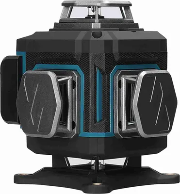 Image de Niveau laser multifonctionnel, 16 lignes, nivellement automatique de 3°, rechargeable, pour l'alignement professionnel de construction et les travaux de montage
