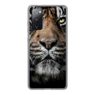Produktbild von MuchoWow® Handyhülle Schutzhülle Hülle für Samsung Galaxy S20 FE Tiger - Nahaufnahme - Tier Silikon Softcase Handy Hülle - Abdeckung