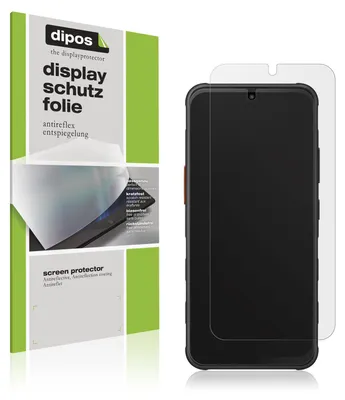 A product shot showing a screen protector next to its packaging.
