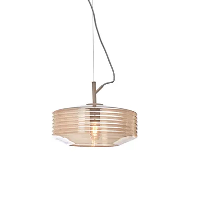 Produktbild von it's about RoMi - Hängeleuchte Verona - Braun - Ø35cm Hängelampe - Esstischlampe - Wohnzimmerlampe - Schlafzimmerlampe - Wohnzimmer