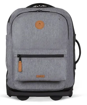 Image de CABAIA trolley sac à dos Soft Suitcase 2 Wheels Essentials Trolley 27L Getaria gris 42cm
