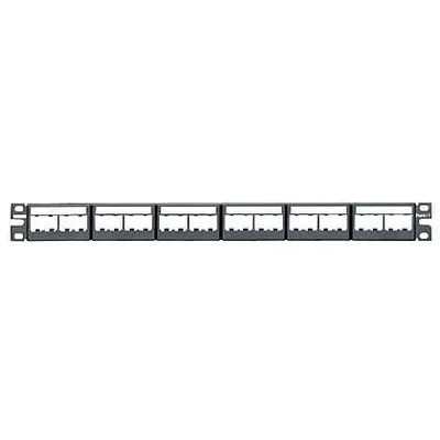Produktbild von Panduit Mini-Com® Modular Faceplate Patch Panel, 482,6 mm, 43,7 mm, 22,4 mm