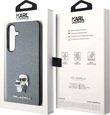 Obrázok produktu pre Puzdro Karl Lagerfeld Saffiano Karl&Choupette Metal Pin Na Samsung Galaxy S24 - Športové