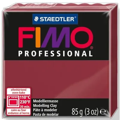 Immagine prodotto di Argilla da modellare Fimo Professional bordeaux 85g