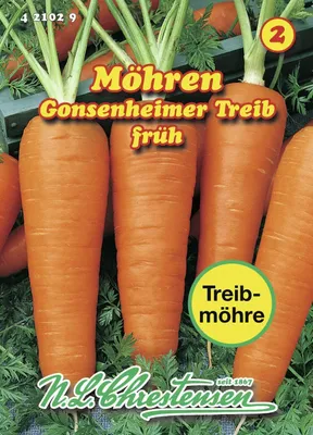 Produktbild von Speisemöhre Gonsenheimer Treib | Möhrensamen von N.L. Chrestensen