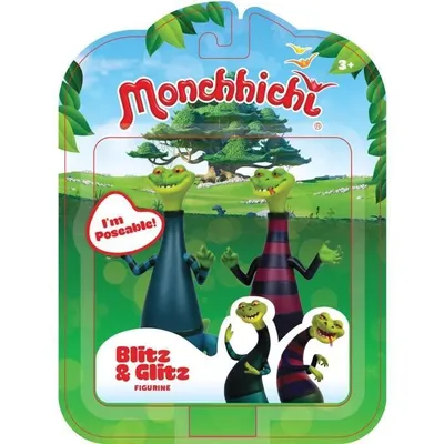 Obrázek produktu pro MONCHHICHI Blitz a Glitz figurky 2ks 10cm