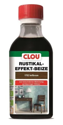Produktbild von Clou Rustik Beize 250 ml hellbraun