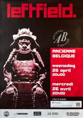 Obrázok produktu pre Leftfield – Koncert v Belgicku, rok 2000 – Plagát – 70x100 cm